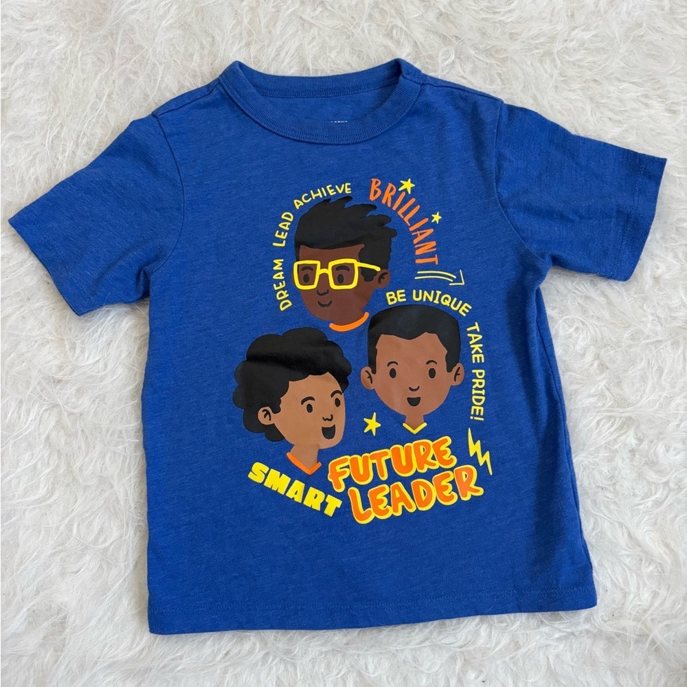 The Children's Place Bright Royal Blue 'Future Leader' Graphic Tee